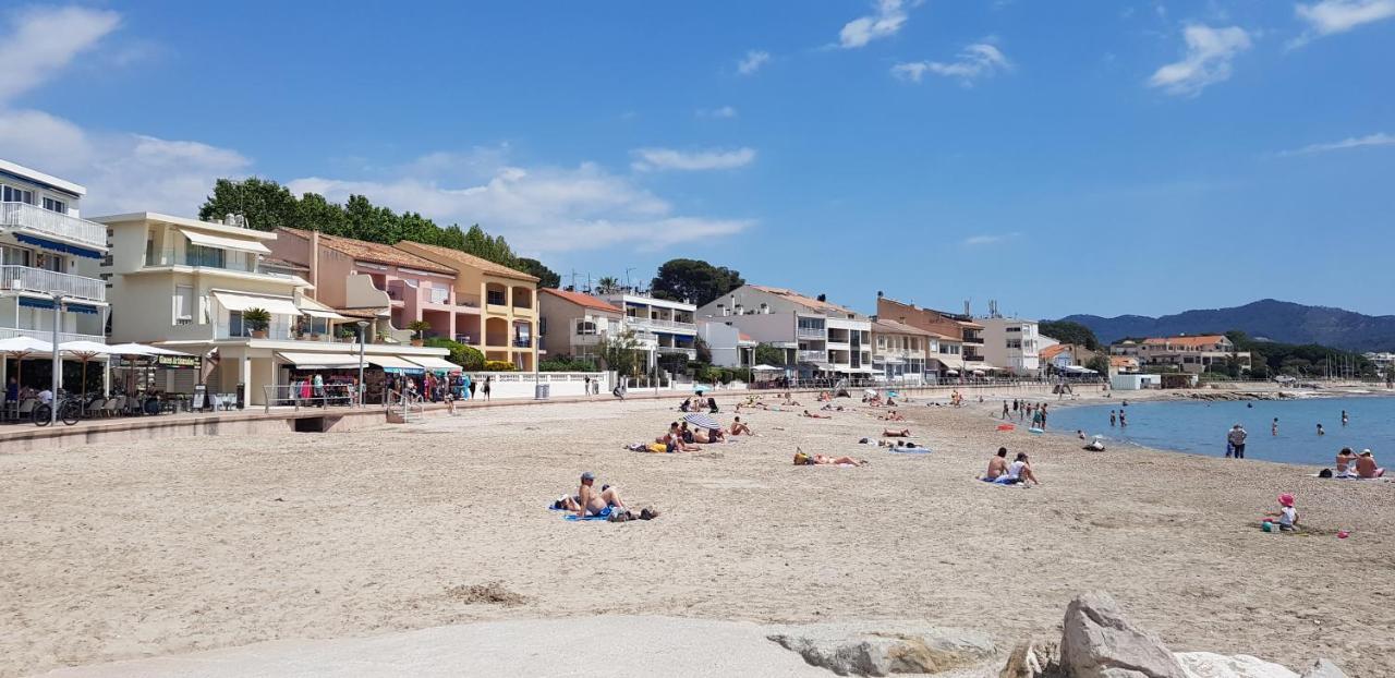 Les Pieds Dans L'O - Appartement 50M2 Front De Mer Saint-Cyr-sur-Mer Esterno foto