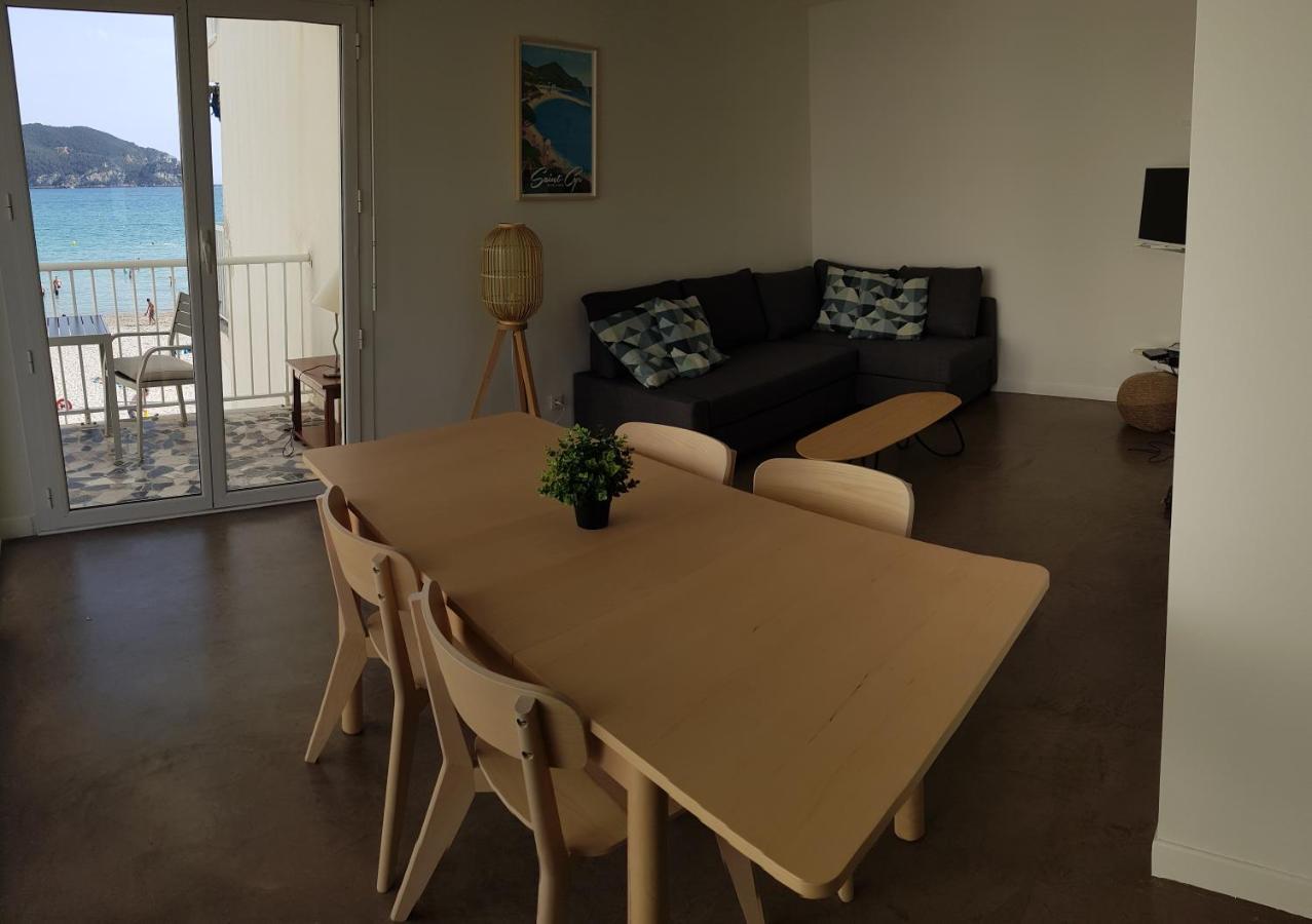 Les Pieds Dans L'O - Appartement 50M2 Front De Mer Saint-Cyr-sur-Mer Esterno foto